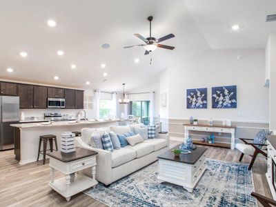 Enjoy an open concept living area - Remy home plan by Highland Homes