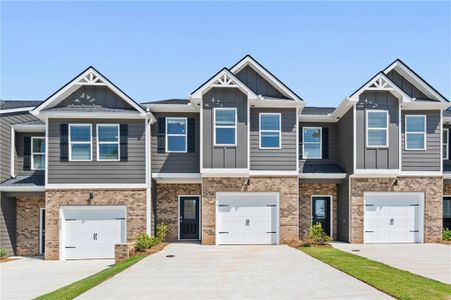 New construction Townhouse house 8330 Columbia Ct, Palmetto, GA 30268 - image