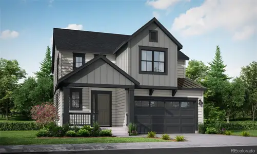 New construction Single-Family house 39777 Bradley St, Elizabeth, CO 80107 plan Evans - image