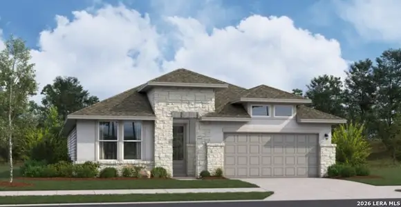 New construction Single-Family house 140 Catchings Rd, Rio Medina, TX 78066 plan Teton - image