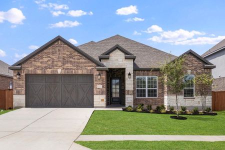 New construction Single-Family house 114 Nandina Path, Bastrop, TX 78602 Leland- photo 0