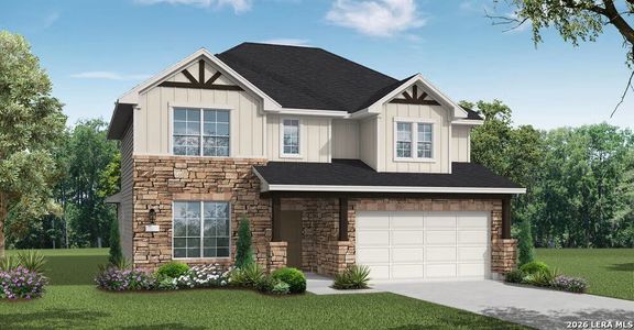 New construction Single-Family house 4007 Parchman, Schertz, TX 78124 - image