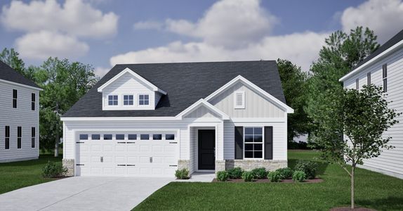 New construction Single-Family house 7083 New Horizons Ln, Boiling Springs, SC 29316 plan Ford - image