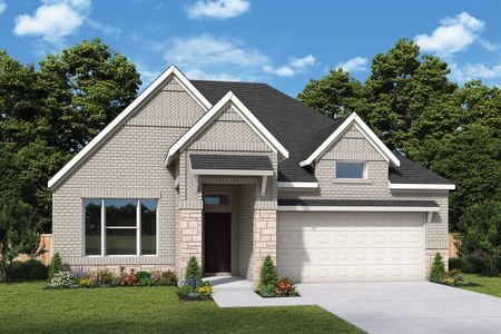 New construction Single-Family house 12022 Grassy Bend Drive, Mont Belvieu, TX 77523 - photo 0