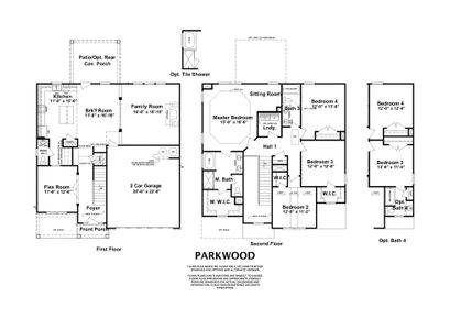 New construction Single-Family house 930 Walker Point Dr, Grovetown, GA 30813 plan Parkwood - image 5