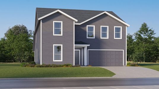 New construction Single-Family house 305 Heavenly Wy, Bertram, TX 78605 plan Dylan - image