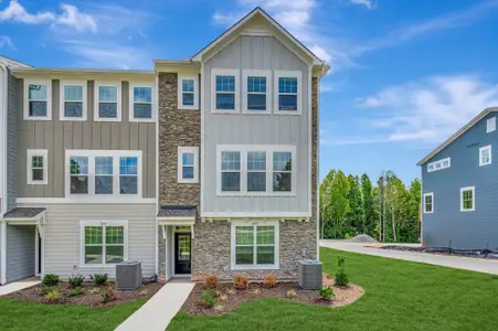 New construction Townhouse house 2927 Richardson Rd, Apex, NC 27502 plan Brockwell - image