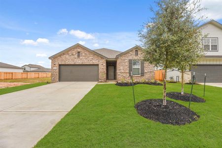 New construction Single-Family house 16993 Hazelnut Drive, Conroe, TX 77302 Travis- photo 0