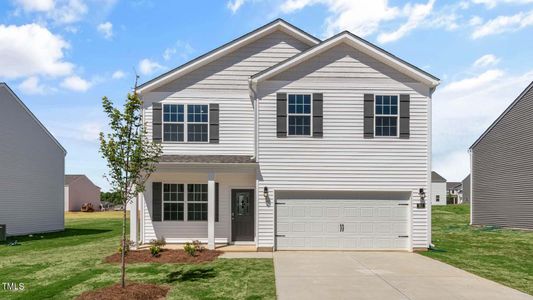 New construction Single-Family house 262 Blue Aspen Drive, Fuquay Varina, NC 27526 BELHAVEN- photo 0