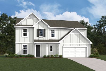 New construction Single-Family house 221 Amber Glen Dr, Locust, NC 28097 plan Stockton - image