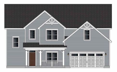 New construction Single-Family house 1065 Buckley Dr, Grimesland, NC 27837 plan Camden - image