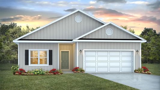 New construction Single-Family house 6973 William Pitsenbarger Rd, Panama City, FL 32404 plan The Walker - image