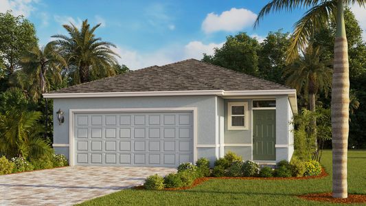 New construction Single-Family house 9657 Venetian Sq, Vero Beach, FL 32966 plan Harper - image