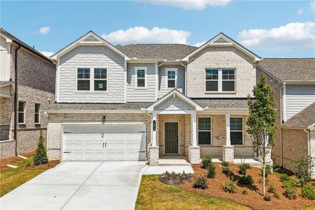 New construction Single-Family house 1673 Caldwell Bend Ln, Dacula, GA 30019 plan Kirkwood - image