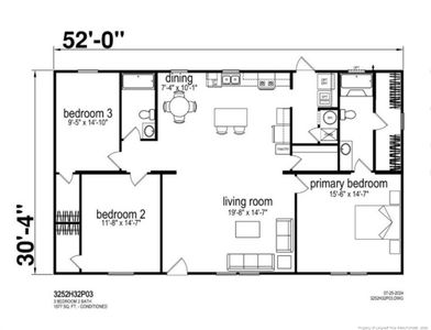 New construction Manufactured Home house 4057 Lodge Dr, Wade, NC 28395 - image