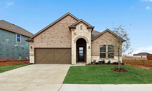 New construction Single-Family house 4100 Apollo Bay Ave, Little Elm, TX 76227 Avery - photo 0