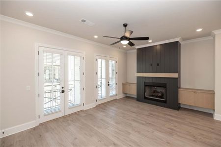 New construction Townhouse house 275 Briscoe Way, Unit 3, Alpharetta, GA 30009 The Chaucer- photo 15 15