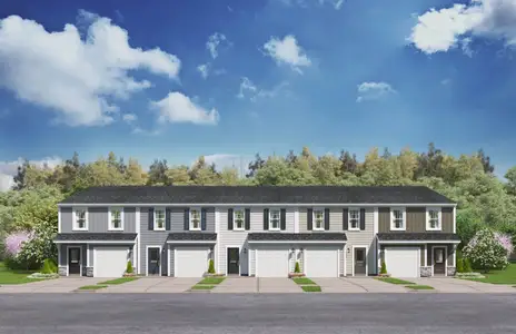 New construction Townhouse house 3011 Sc-101, Greer, SC 29651 plan The Amara - image