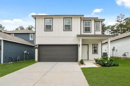New construction Single-Family house 21254 Rising Heights St, Porter Heights, TX 77365 null- photo 0