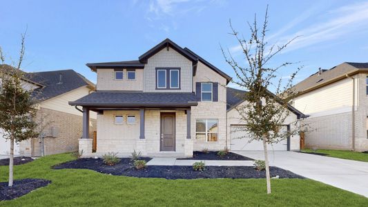 New construction Single-Family house 2029 Billings Wy, Leander, TX 78641 plan Caspano - Classic Series - image
