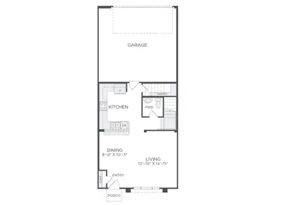 New construction Townhouse house 1809 Summer Aura, Mesquite, TX 75181 Julia - Modern- photo 0