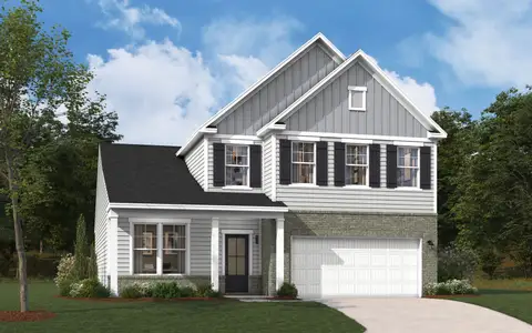 New construction Single-Family house 1327 Mossy Glade Rd, Indian Trail, NC 28079 plan Hollins - image