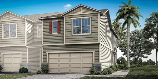 New construction Townhouse house Orlando, FL 32825 plan Briarcrest - image