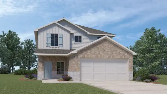 New construction Single-Family house 552 Gilmer Ln, Buda, TX 78610 plan The Nicole - image