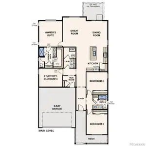 New construction Single-Family house 3363 N Irvington St, Aurora, CO 80019 plan Cumberland | Residence 39123 - image