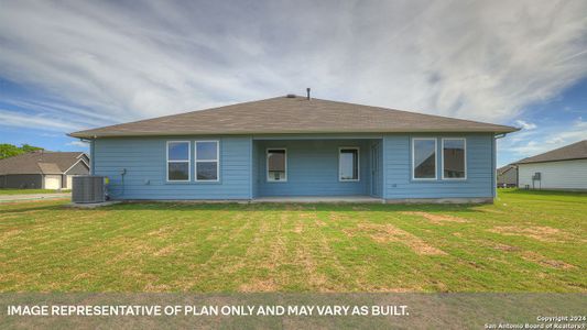 New construction Single-Family house 323 Davis Moutain Dr, Lockhart, TX 78644 The Dean- photo 22 22