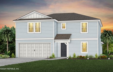 New construction Single-Family house 5484 Bullseye Circle, Jacksonville, FL 32244 Wakefield- photo 0