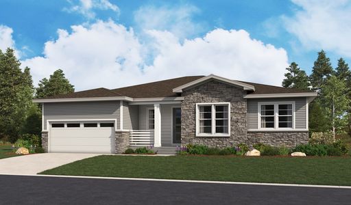 New construction Single-Family house 16714 Mystic Canyon Dr, Monument, CO 80132 plan Melody - image