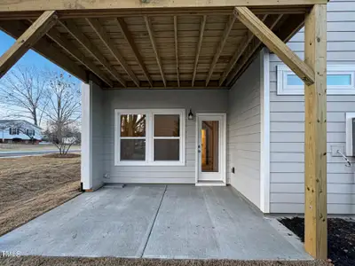 New construction Townhouse house 203 Pond Vw Ct, Unit 1, Fuquay Varina, NC 27526 The Sanford- photo 1 1