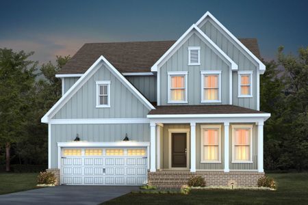 New construction Single-Family house 101 Circle City Way, Pittsboro, NC 27312 Continental- photo 0