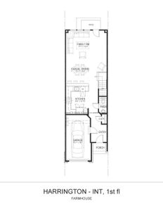 New construction Townhouse house 2021 N Salem St, Apex, NC 27523 plan Harrington - image 2