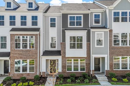 New construction Townhouse house 343 Chesapeake Commons St, Garner, NC 27529 plan Waterlily - image