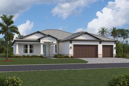 New construction Single-Family house 18462 Foxtail Lp, Venice, FL 34293 plan Holiday - image