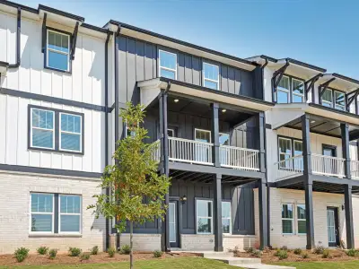 New construction Townhouse house 6030 Molo Ln, Cumming, GA 30041 plan Jordan - image