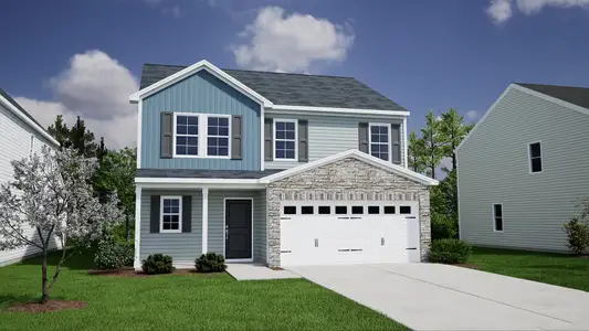 New construction Single-Family house 3555 Stedding Pl, Lexington, SC 29073 plan Rutherford - image