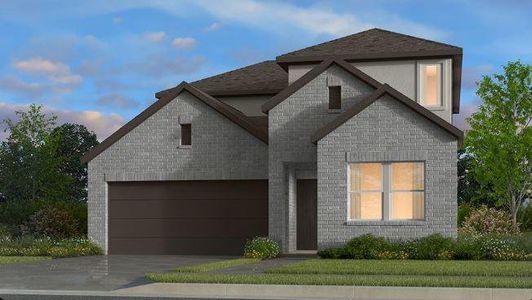 New construction Single-Family house 1219 Buffalo Run, Tomball, TX 77375 Orchid- photo 0