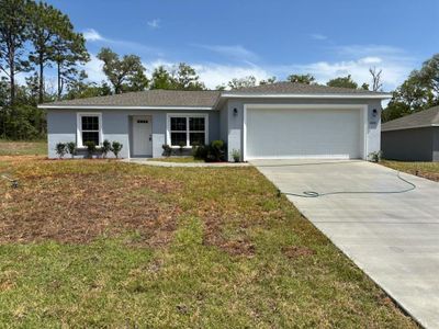 New construction Single-Family house 10201 N Halsey Wy, Citrus Springs, FL 34434 null- photo 0