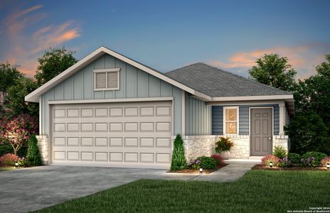 New construction Single-Family house 1117 Oriole Way, Marion, TX 78132 - photo 0