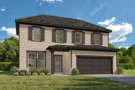 New construction Single-Family house 230 Cowboy Knl, Cibolo, TX 78108 plan The Ashport B - image