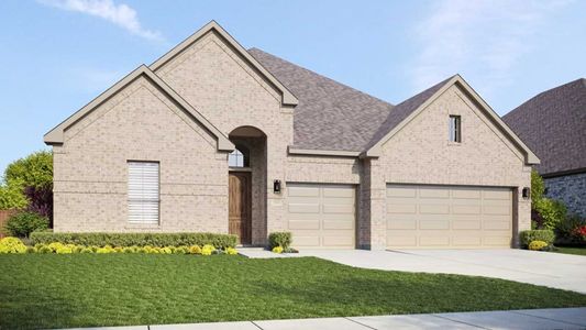 New construction Single-Family house 13223 Glacier View Ln, Iowa Colony, TX 77583 plan Villanova - image