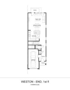 New construction Townhouse house 2021 N Salem St, Apex, NC 27523 plan Weston - image 2