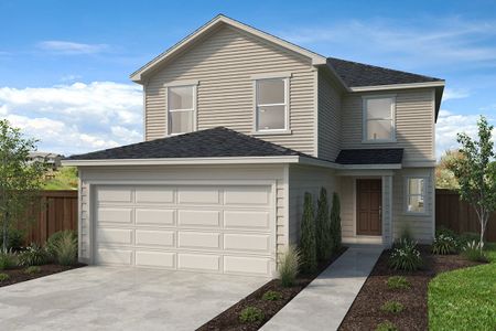New construction Single-Family house 18327 Walnut Canopy Wy, Tomball, TX 77377 plan Plan 2245 Modeled - image