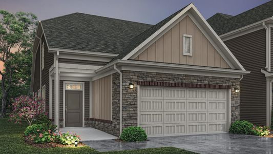 New construction Townhouse house 1104 Salford Ct, Durham, NC 27703 plan Cambridge - image
