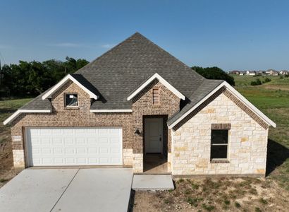 New construction Single-Family house 9948 Railroad Street, Godley, TX 76044 The Angelina- photo 0