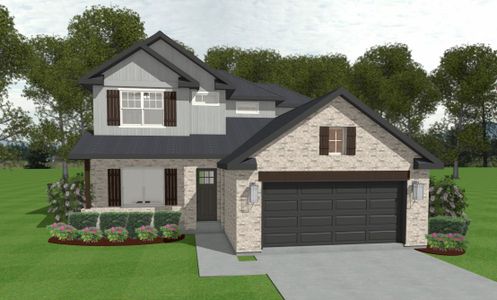 New construction Single-Family house 2302 Rivercane Ct, College Station, TX 77845 plan The Orchid - image