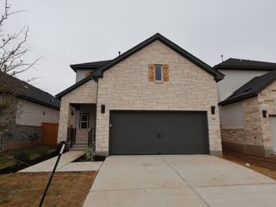 New construction Single-Family house 186 Grayson Elm Pass, Dripping Springs, TX 78620 plan Vienna - Central Series - image